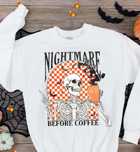 Nightmare Before Coffee Sweatshirt