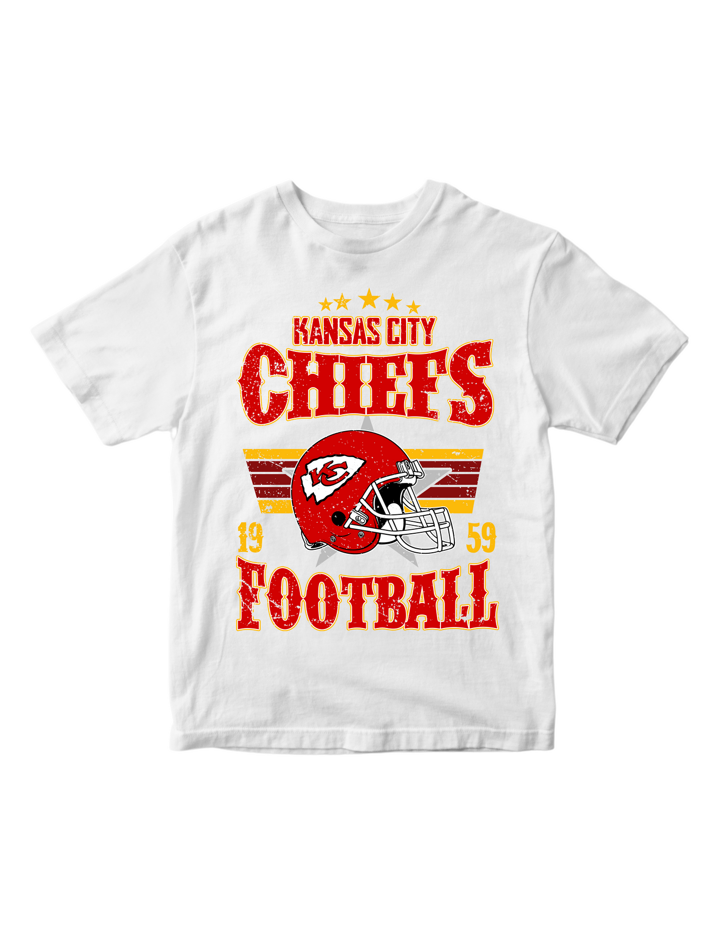 KC Chiefs Football T-Shirt