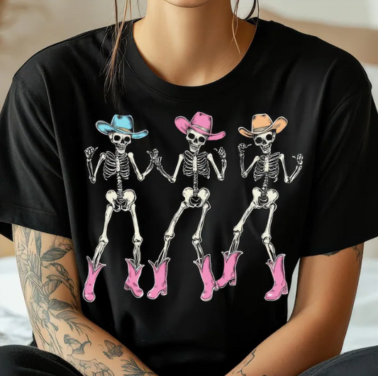 Cowgirl Skeleton T-Shirt