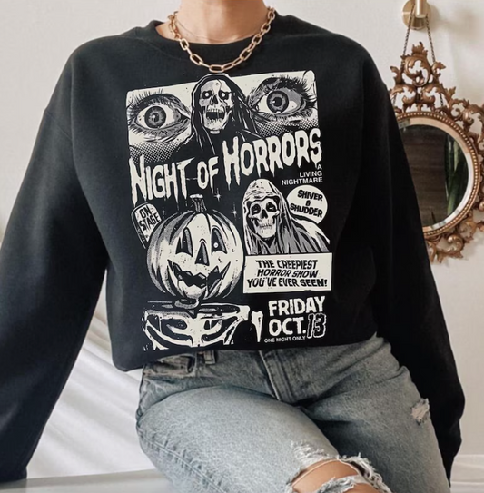 Night of Horrors Sweatshirt